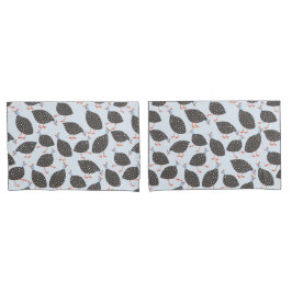 ギニア鳥パターン 枕カバー