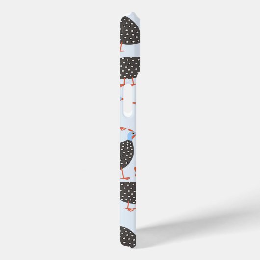 ギニア鳥パターン Case-Mate iPhoneケース (裏面 / 右)