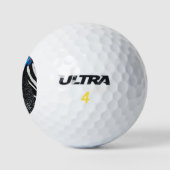 ギニア鳥色彩の鮮やか野生ゴルフボール ゴルフボール (ロゴ)