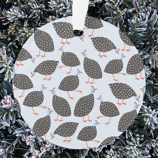 ギニア鳥 オーナメント