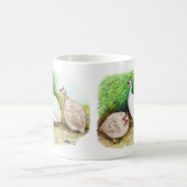 ギニア鳥 コーヒーマグカップ (中央)