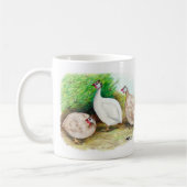 ギニア鳥 コーヒーマグカップ (左)