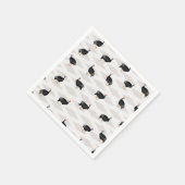 ギニア鳥 スタンダードカクテルナプキン (角)