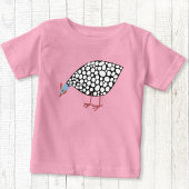 ギニア鳥 ベビーTシャツ