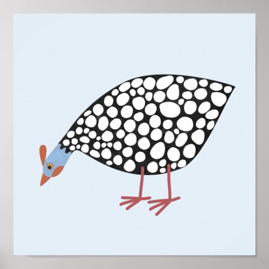 ギニア鳥 ポスター (正面)