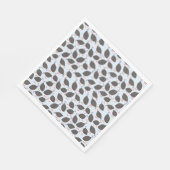 ギニア鶏の鳥柄 スタンダードランチョンナプキン (角)