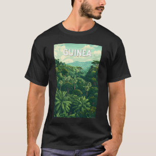 ギニア イラスト 旅行 アート ヴィンテージ Tシャツ