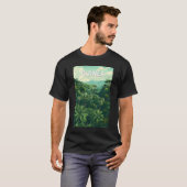 ギニア イラスト 旅行 アート ヴィンテージ Tシャツ (正面フル)