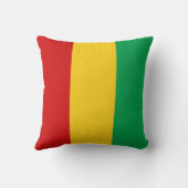 ギニア·コナクリ·フラッグx旗枕 クッション (裏面)