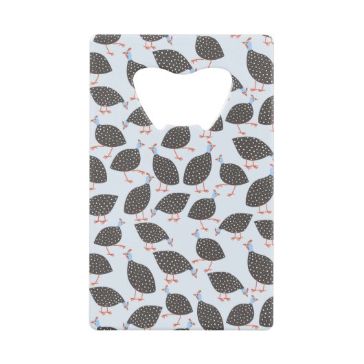 ギニア・ヘン クレジットカード栓抜き (正面)