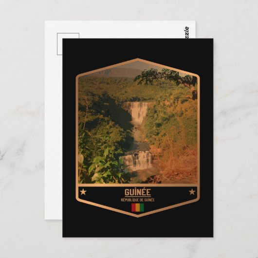ギニア ポストカード (正面/裏面)