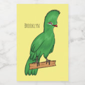 ギニトゥラコバードカートゥーンイラストレーション フードラベル (シングルラベル)