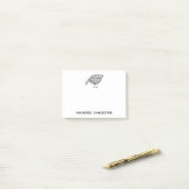 ギニパーソナライズされたア鳥のポストイットノート ポストイット (デスク上)