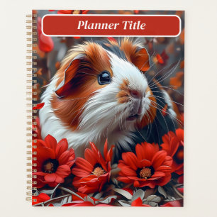 ギニブタ(赤い花) プランナー手帳