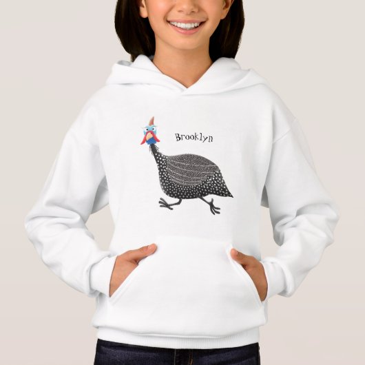 ギニーおもしろいフクロウの鳥のイラストレーション (正面)