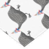 ギニーおもしろいフクロウの鳥のイラストレーション テーブルクロス (アングル)