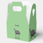 ギニーおもしろいフクロウの鳥のイラストレーション フェイバーボックス (オープン)