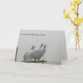 ギニーの眺望 カード (黄色い花)