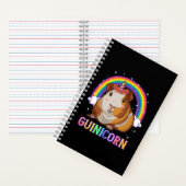 ギニーピグの女の子ギニーピグ・ユニコーン ノートブック (内側)