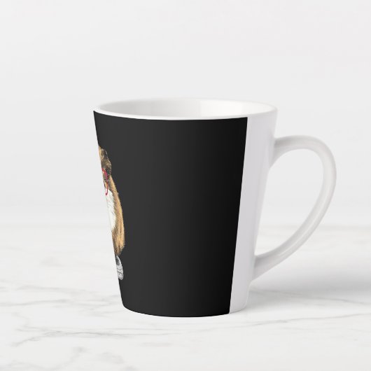 ギニーピグ・ビデオゲームの野生動物への贈り物 カフェラテマグ (右)