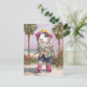 ギニーピッグのビーチ ポストカード (スタンド正面)