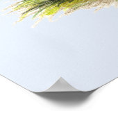 ギニー王室の紫色ペア ポスター (角)