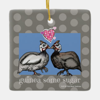 ギニー砂糖の水玉模様の陶磁器のオーナメント セラミックオーナメント