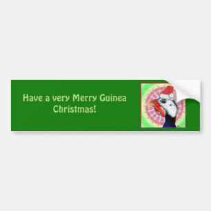 ギニー・クリスマス! バンパーステッカー
