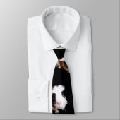 ギニー・ピッグユニセックスの柄、絹のようなネクタイ。 ネクタイ (タイ)