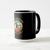 ギニ最高のアピグパパエバおもしろいーギニアピグダディ マグカップ (正面右)