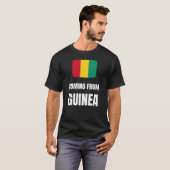 ギニ来ア出身の Tシャツ (正面フル)