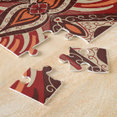 ギニ素朴ア鳥歩く ジグソーパズル (側面)