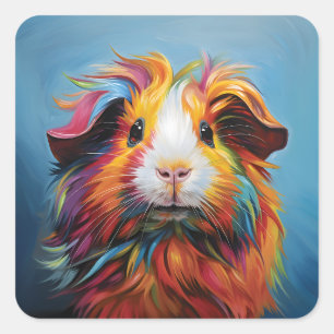 ギニ鮮やかブタ スクエアシール