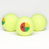 ギネアビサウの国旗 テニスボール (マルチ)
