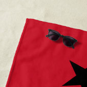 ギネアビサウの国旗 ビーチタオル (インサイチュ)