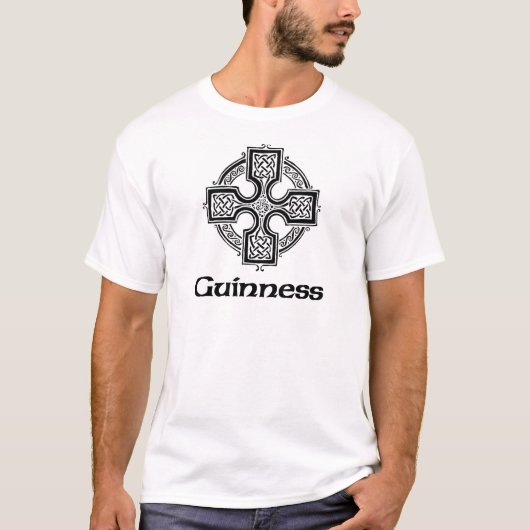 ギネスのケルト十字 Tシャツ (正面)