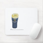 ギネスのパイント マウスパッド (マウス)