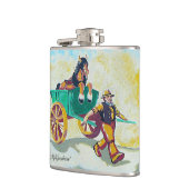 ギネスビニール包まれたフラスコ フラスク (左)