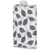 ギネフクロウおもしろい模様 フラスク (左)