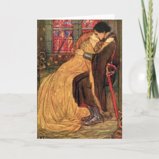 ギネベリーバイフローレンスハリソンヴィンテージ サンキューカード (正面)