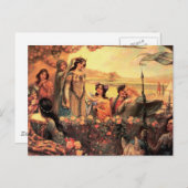 ギネヴェルのヴィンテージ画像 ポストカード (正面/裏面)