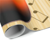 ギパーソナライズされたター音誕生日 ラッピングペーパー (ロールコーナー)