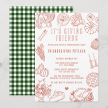 ギビング・フレンズ カジュアル フレンズギビング ポットラック