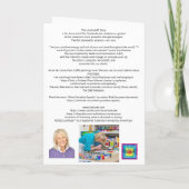 ギフもっとも偉大トラビチュード空白のノートカード サンキューカード (裏面)