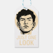 ギフスタイリッシュトラベル – ジャストワンルック芸術的デザイン ギフトタグ (裏面)