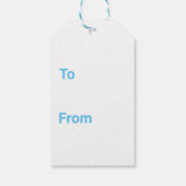 ギフタグ - コンフェッティ付きの風船 ギフトタグ (裏面)