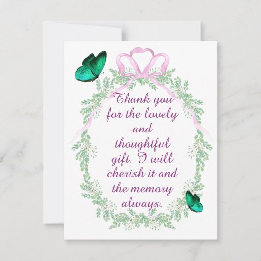 ギフトありがとうカード サンキューカード (正面)