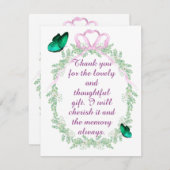 ギフトありがとうカード サンキューカード (正面/裏面)