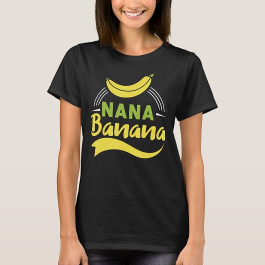 ギフトおもしろいギフトナナバナナデザイン Tシャツ (正面)