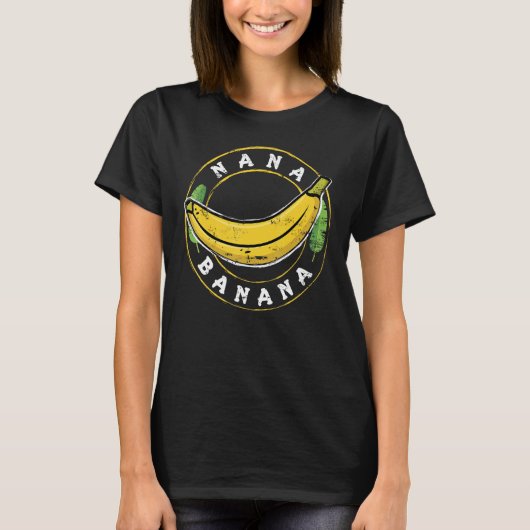 ギフトおもしろいギフトナナバナナデザイン Tシャツ (正面)